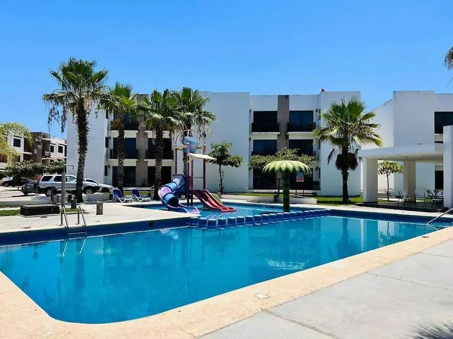 Hermoso Departamento En Azul Pacifico ماساتلان